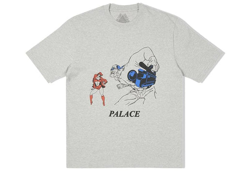 Palace Palace P-Sonic Grey Marl T-Shirt