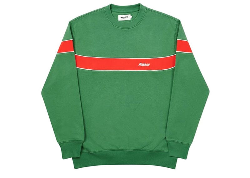 Palace Single Crew Green