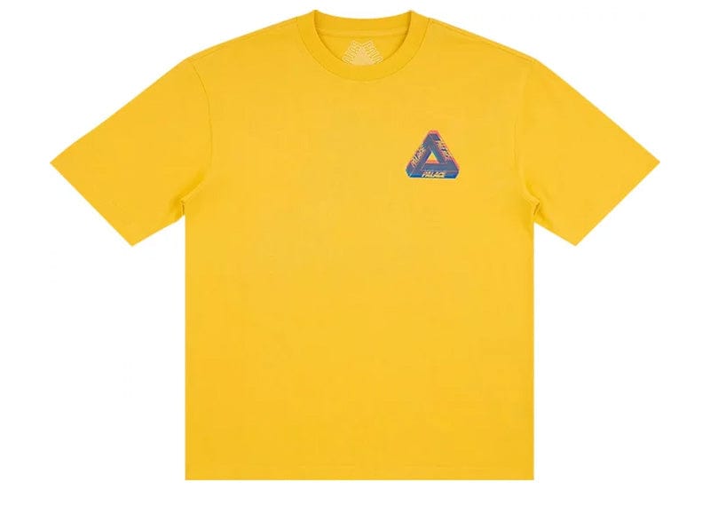 Palace Tri-Ferg Colour Blur T-shirt Pale Yellow