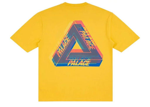 Palace Tri-Ferg Colour Blur T-shirt Pale Yellow