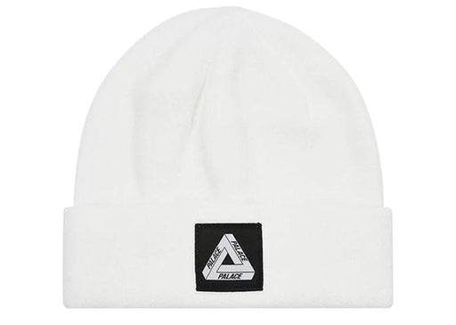 Palace Tri-Ferg Patch Beanie (FW22) White