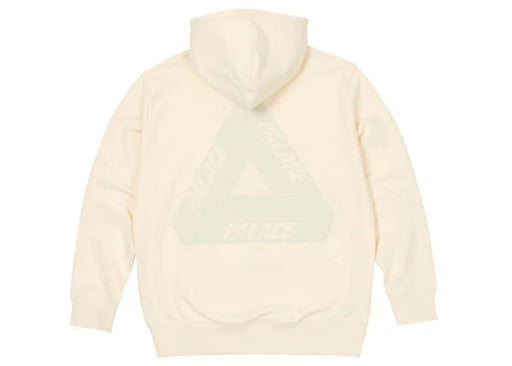 Palace Tri-Puff Print Zip Hood Soft White