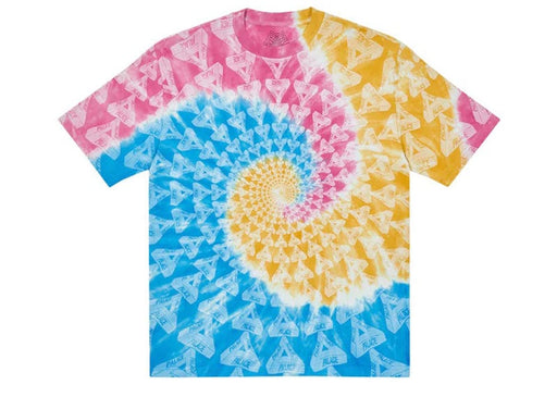 Palace Trippy Tri-Ferg T-shirt Blue Swirl