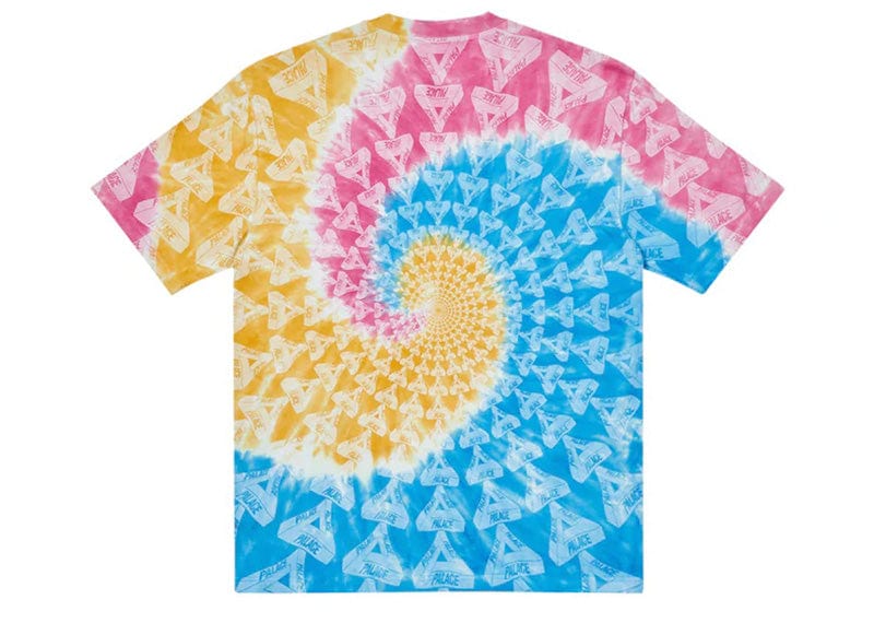 Palace Trippy Tri-Ferg T-shirt Blue Swirl