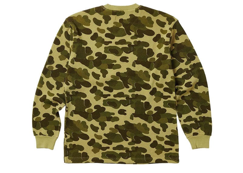 Palace Waffle Longsleeve Duck Camo