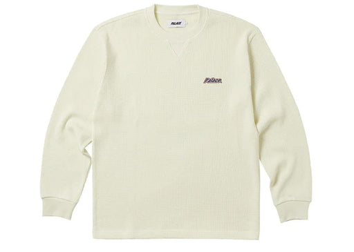 Palace Waffle Longsleeve Soft White