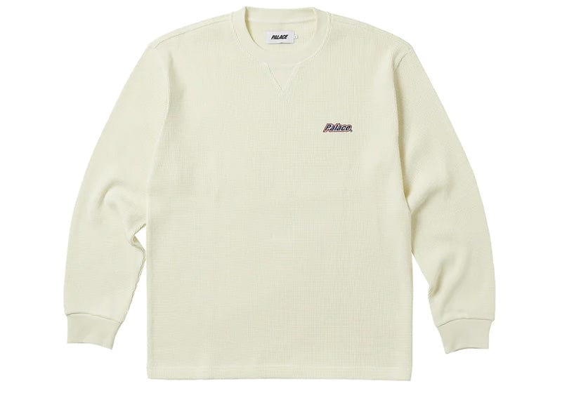 Palace Waffle Longsleeve Soft White