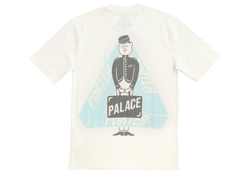 Palace x Porter Tri Ferg Bell Boy T-Shirt White