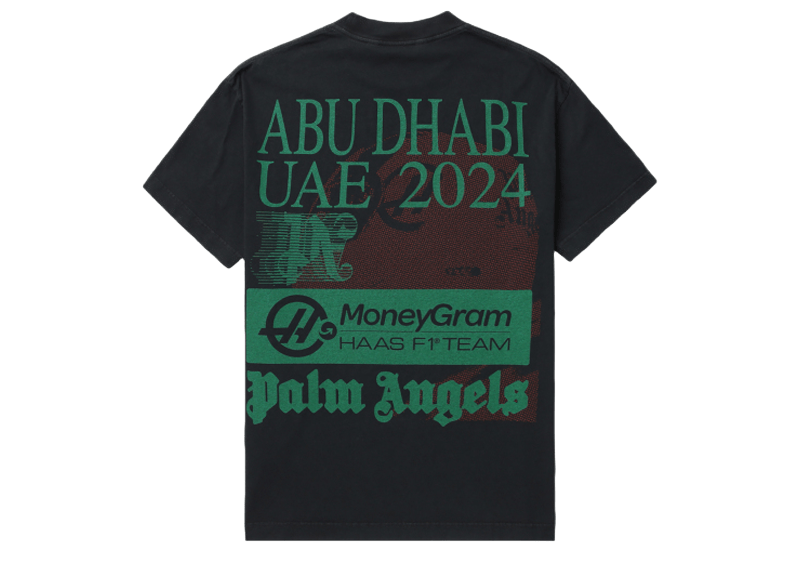 Palm Angel UAE Moneygram Black/Green T-shirt