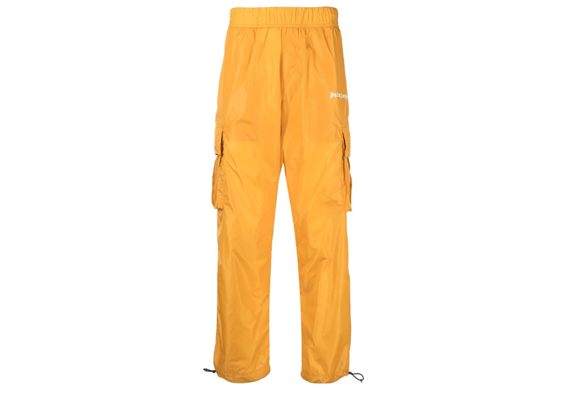 Palm Angels Aftersport Side-Stripe Track Pants Yellow