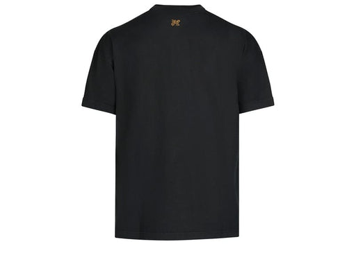 Palm Angels Burning Monogram T-Shirt Black/Gold