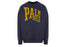 Palm Angels College Crew Fleece Navy Blue