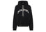 Palm Angels Curved Logo-Print Hoodie Black/White