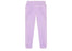 Palm Angels Curved Logo Sweatpants Lilac/White