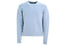 Palm Angels Curved Logo Wool Sweater Light Blue