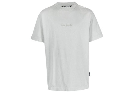 Palm Angels Gd Reverse Logo Tee Light Grey