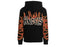 Palm Angels Graffiti Flames Hoodie Black/White