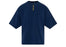 Palm Angels Logo Over T-Shirt Navy Blue/Yellow