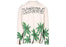 Palm Angels Long Sleeve Palms and Skulls Tee White and Green