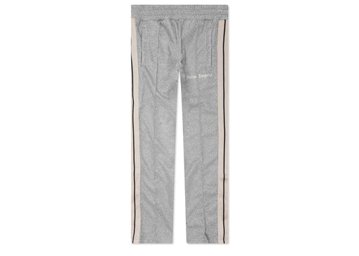 Palm Angels Lurex Track Pants Silver/Off-White