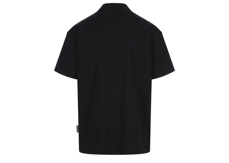 Palm Angels Neck Logo T-Shirt Black