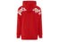 Palm Angels Oversized Logo Popover Sweatshirt Red/White