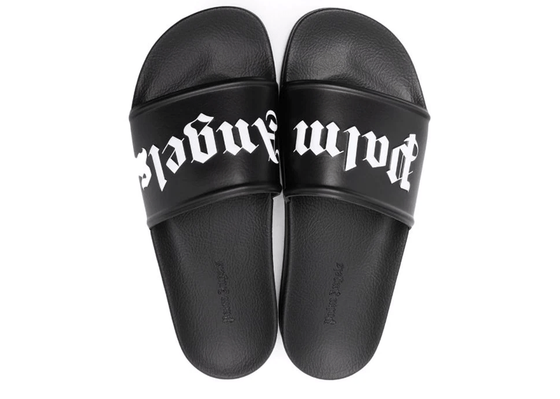 Palm Angels Pool Slides Black