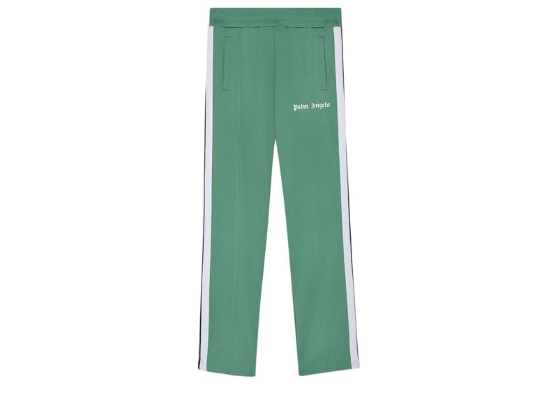 Palm Angels Track Pants Green/White