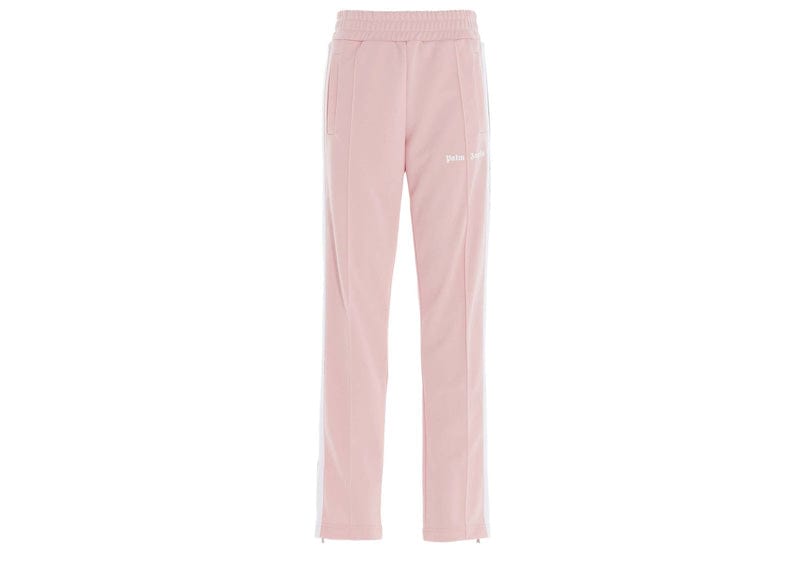 Palm Angels Womens Classic Track Pants Pink/White