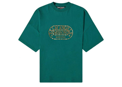 Palm Angels x Missoni Heritage Loose Tee 'Green/Yellow'