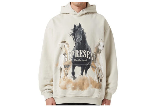 Represent Arabian Horses Vintage White Hoodie