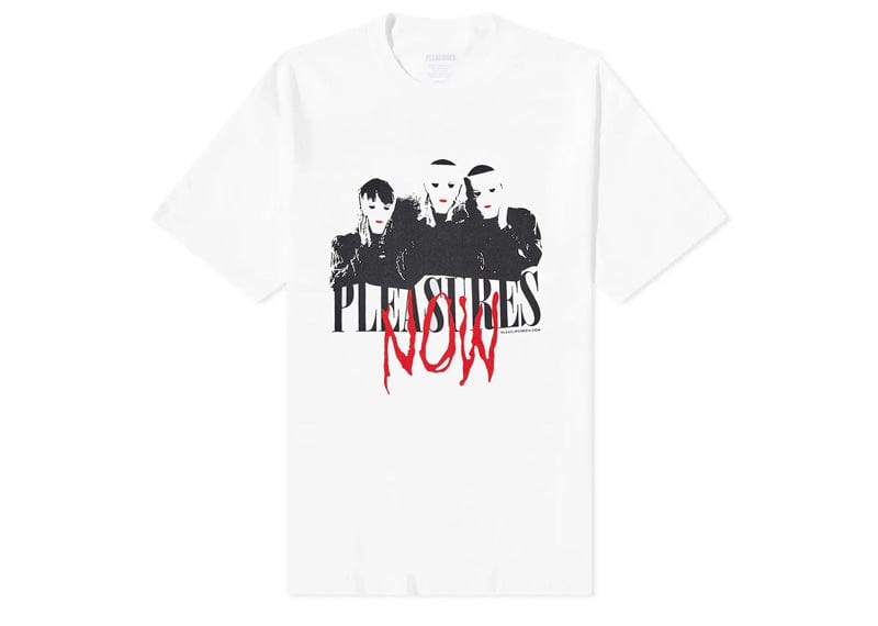 Pleasures Masks Tee White