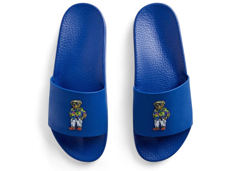 Polo Ralph Lauren Polo Bear Slide Sandal Beach Royal Bear