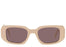 Prada Rectangle Sunglasses Pink (PR17WS-VYJ6X1-49)