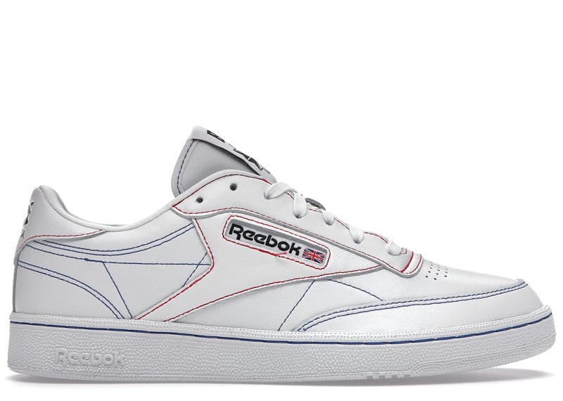 Reebok Club C 85 Bape White Contrast Stitch