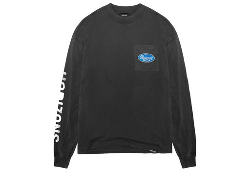 REPRESENT AGED BLACK CLASSIC PARTS LONG SLEEVE T-SHIRT