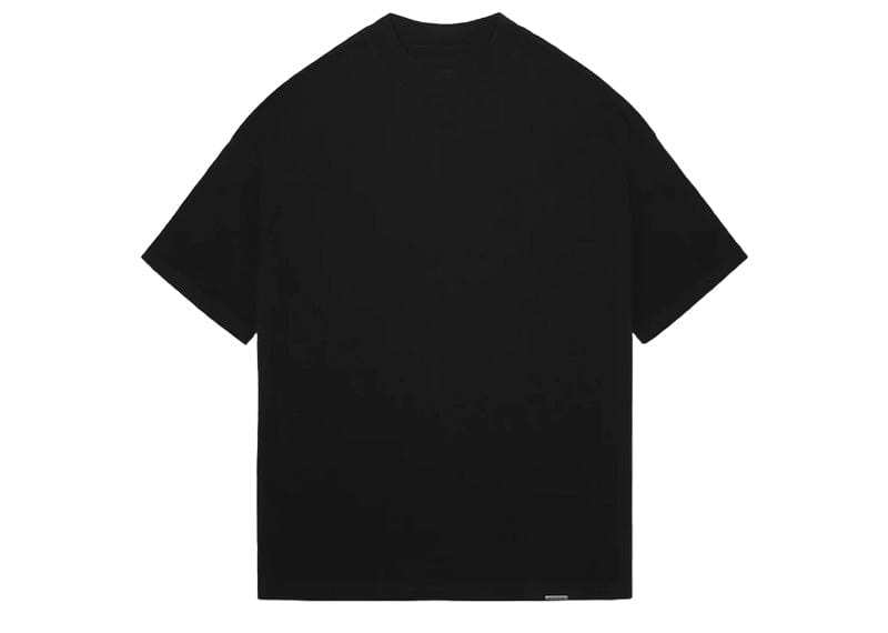 Represent Blank Oversized T-Shirt Jet Black