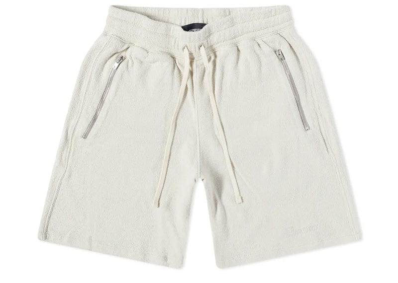 Represent Boucle Knit Shorts Concrete