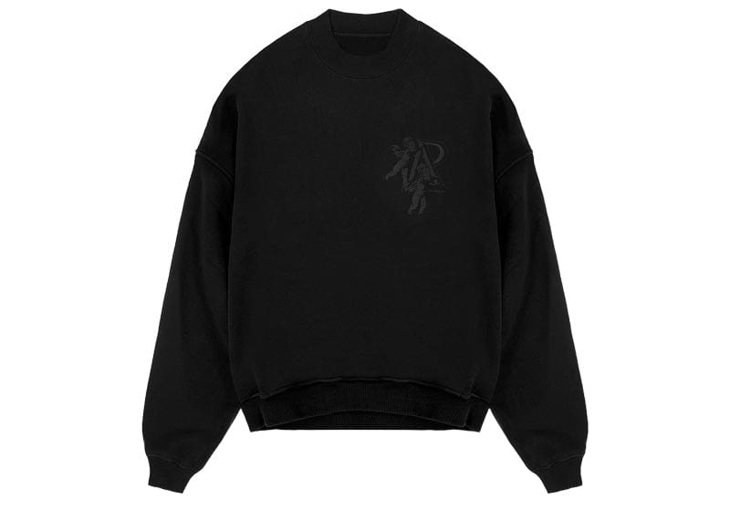 Represent Cherub Initial Sweater Black