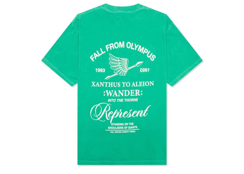 Represent Fall From Olympus T-Shirt (ISLAND GREEN)