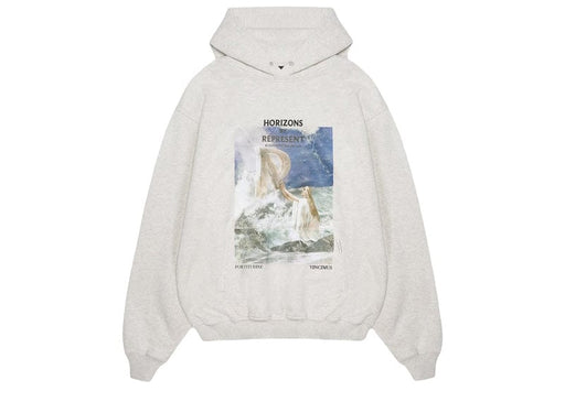 Represent Higher Truth Hoodie Cream Marl