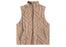 Represent Initial Quilted Gilet Mushroom