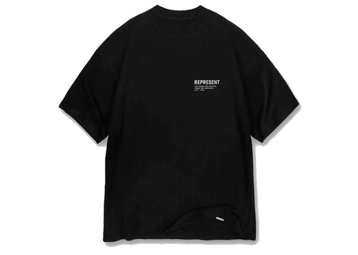 Represent Monochrome Icons T-shirt Black