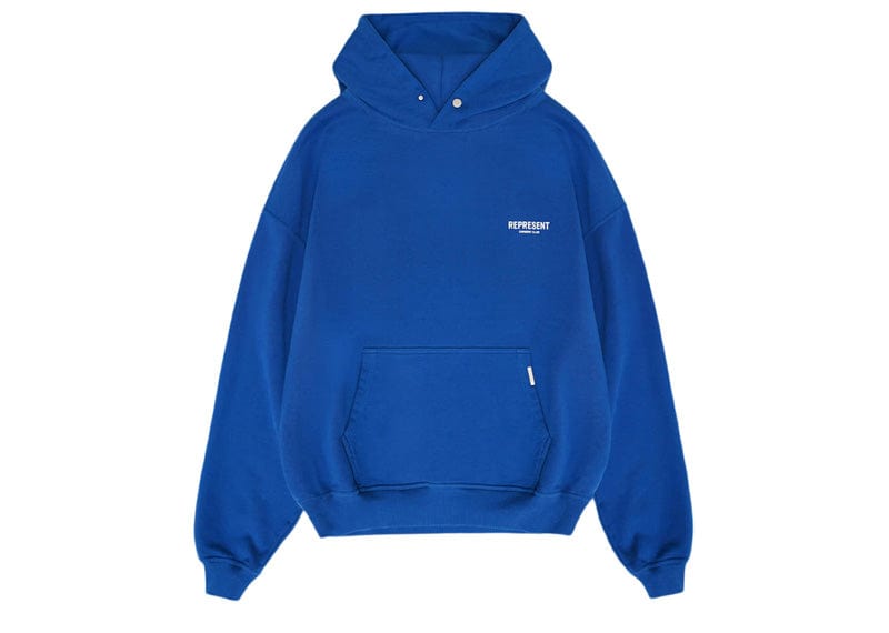 Represent Owner's Club Hoodie Cobalt Blue/White