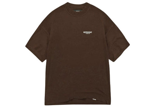 Represent Owner's Club T-Shirt Brown/White