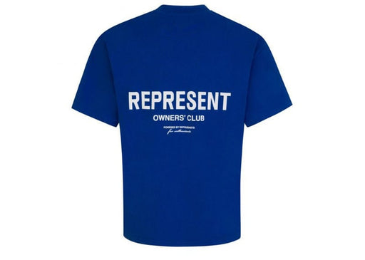 Represent Owner's Club T-Shirt Cobalt Blue/White