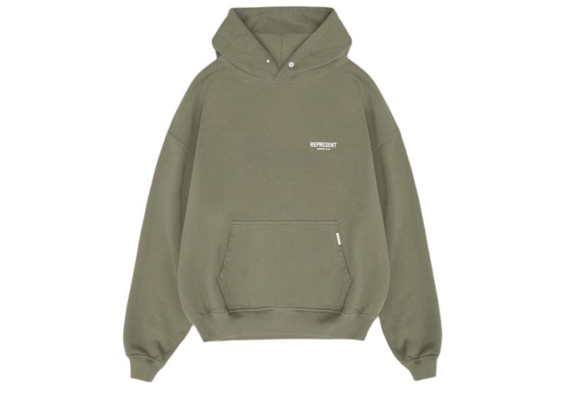 Represent Owners Club Hoodie Olive