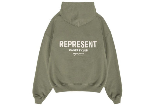 Represent Owners Club Hoodie Olive