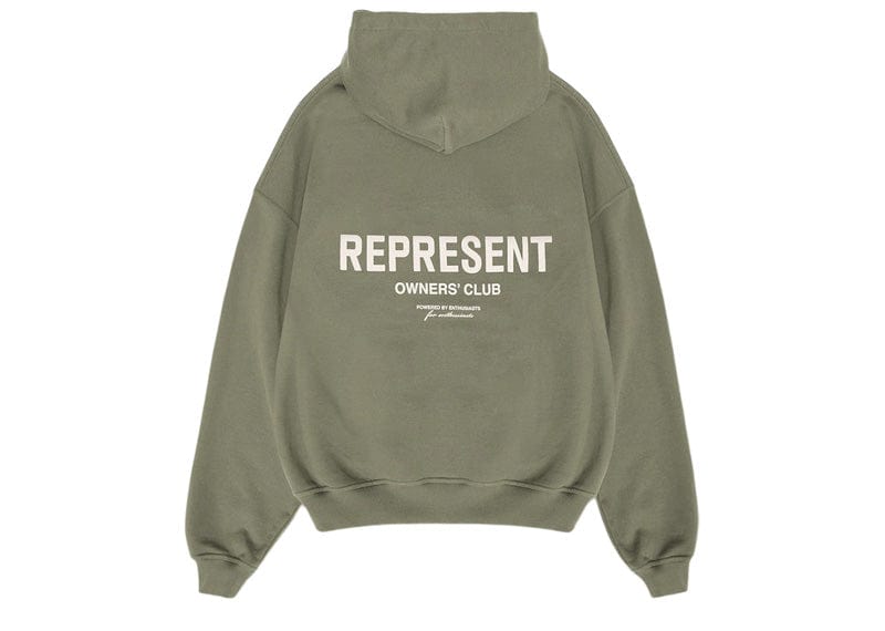 Represent Owners Club Hoodie Olive