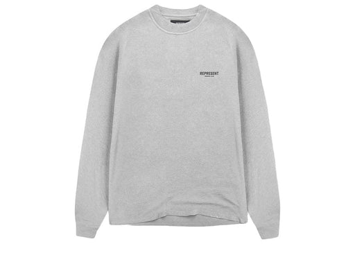 Represent Owners Club Long Sleeve T-shirt Ash Grey